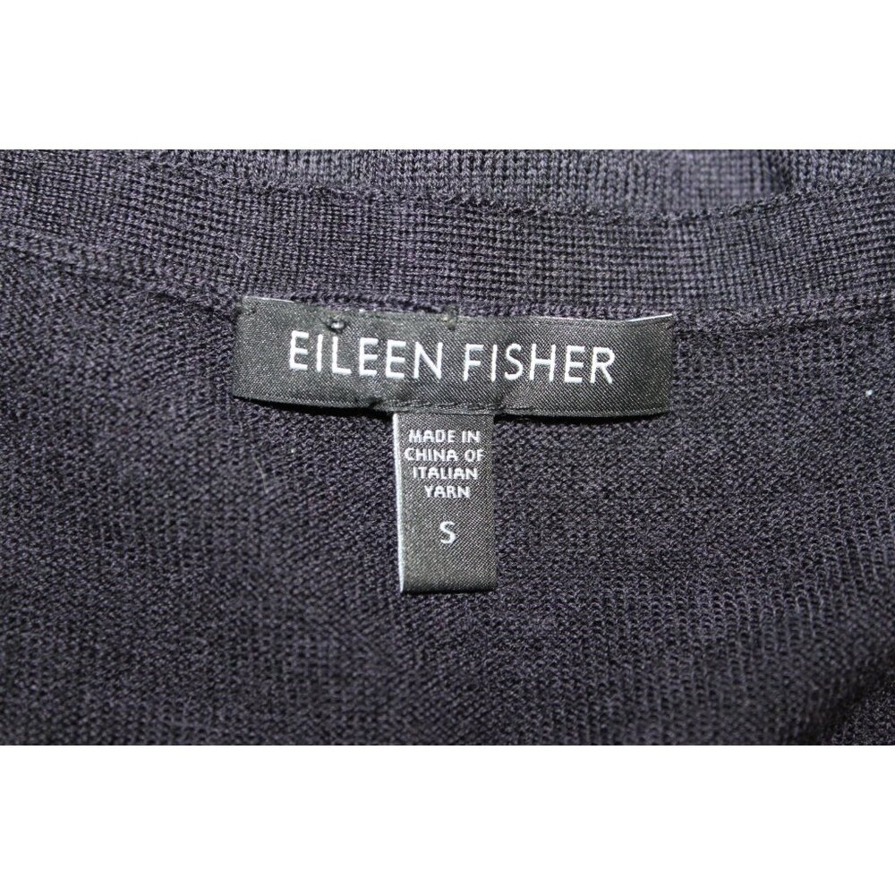 Eileen Fisher Purple Sequins Merino Wool Sleeveless Tank S - Picture 5 of 5